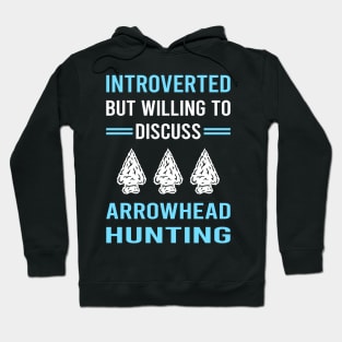 Introverted Arrowhead Hunter Hunting Arrowheads Hoodie